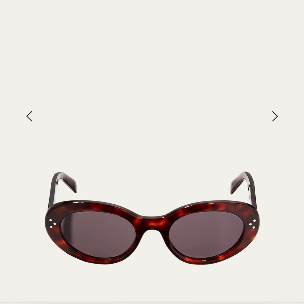 Celine Acetate Cat-Eye Sunglasses